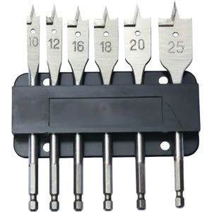 DART 6 Piece Flat Bit Set