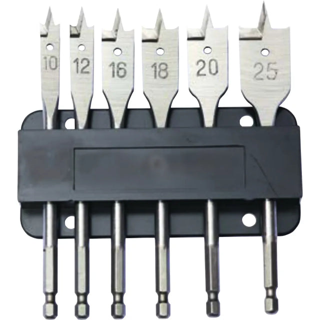 DART 6 Piece Flat Bit Set