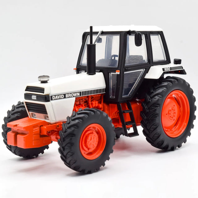 David Brown 1690 Model Tractor 1:32 Scale Die‑Cast 4WD by Universal Hobbies (1979‑83)