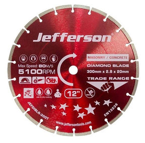 Jefferson Diamond Blade 300mm