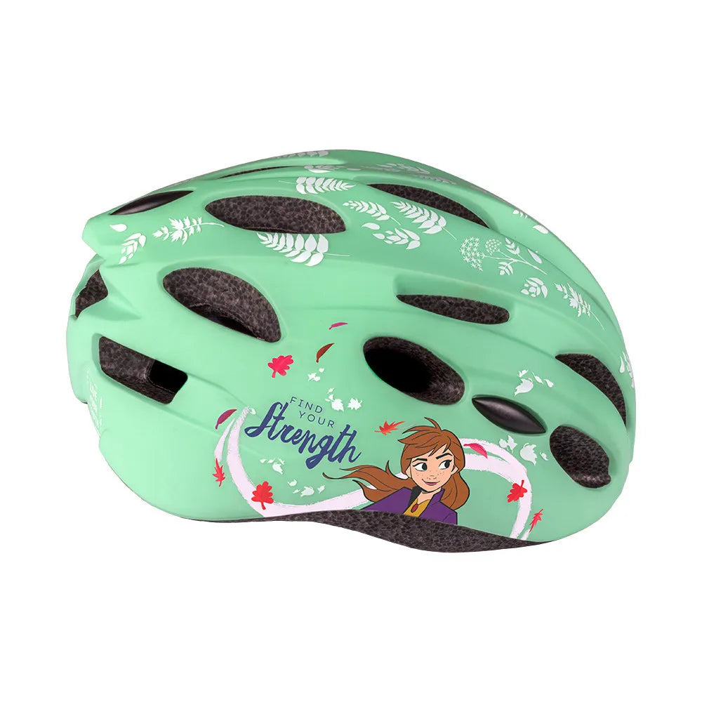 Disney Frozen Kids Helmet | Adjustable Mint Cycling Helmet 52-56 cm