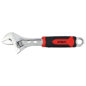 Adjustable Wrench 10" with Injected Grip