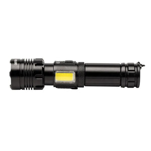 Amtech DKS1662 10W COB LED Rechargeable Power Beam Torch - Pocket-Sized, USB Rechargeable, Multi-Purpose