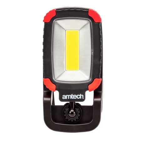 Amtech DKS8183 5W COB USB Rechargeable Mini Worklight - Portable, High-Intensity LED with Magnetic Base