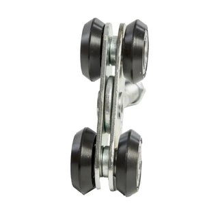 Double Tracking Roller G2474 - Heavy-Duty Zinc Plated Door Roller with Adjustable Trolley