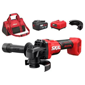 Skil 20V Brushless Angle Grinder Kit - 115mm, Cordless with SoftStart & 4.0Ah Battery