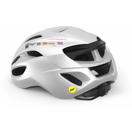 MET Rivale MIPS 56‑58 cm Medium White Road Cycling Helmet - MIPS Protection