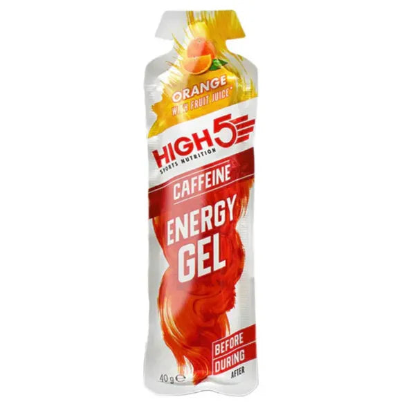 Energy Gel Caffeine - 23g Carbohydrates & 30mg Caffeine for Quick Energy Boost