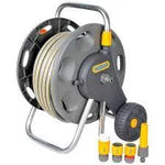 Hozelock 60m Hose Cart & 30m Hose And Fittings