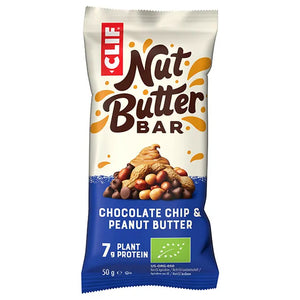 CLIF BAR Energy Bar Nut Butter Filled Chocolate Chip & Peanut Butter