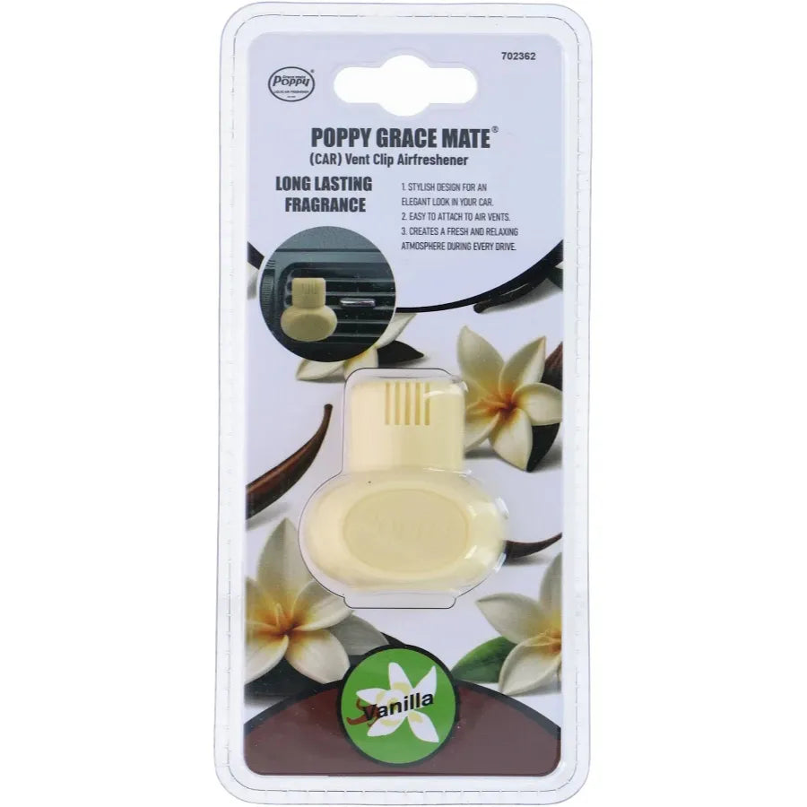 Poppy Vent Air Freshener - Vanilla