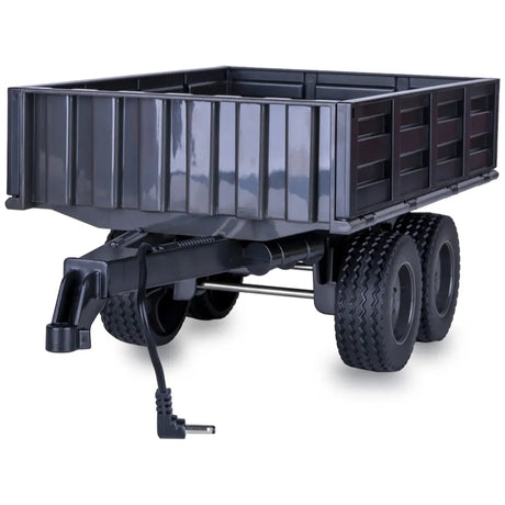 JAMARA Black Tipper Trailer for 1:16 RC Tractors