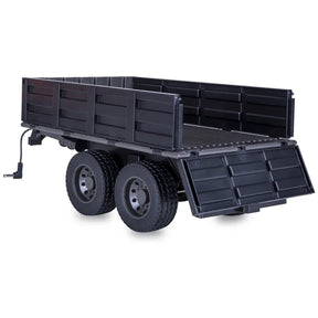 JAMARA Black Tipper Trailer for 1:16 RC Tractors