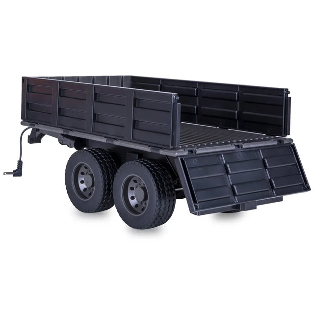 JAMARA Black Tipper Trailer for 1:16 RC Tractors