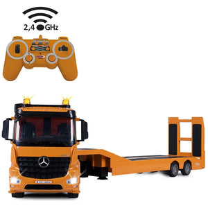 JAMARA Mercedes-Benz Arocs 1:20 RC Flatbed Truck with Ramp