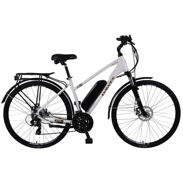 Dawes Mojave Electric Bike - Cream, 250W Motor with 36V 10Ah Battery