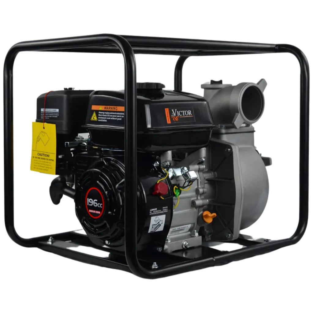 Victor 3" Clear Water Pump 196cc