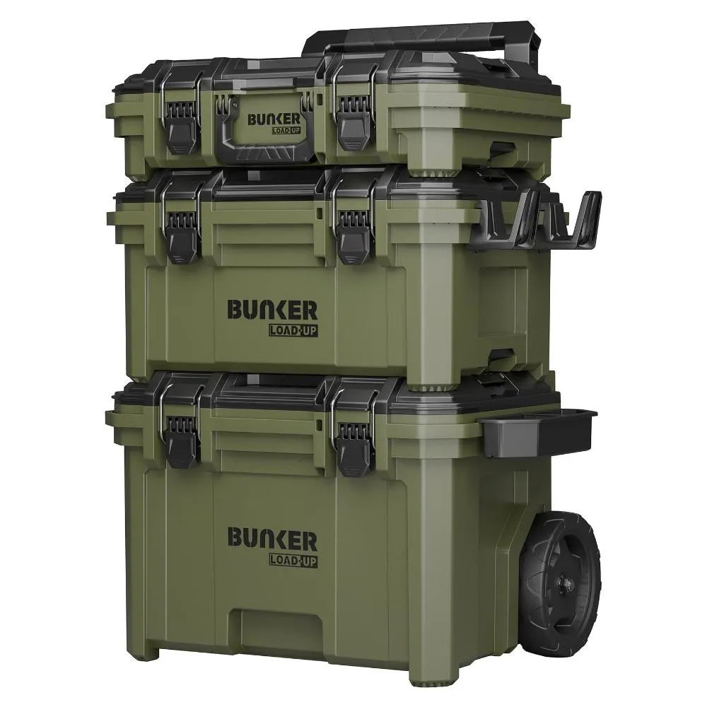 BUNKER Load Up 9 Piece Rolling Tool Box (31644)