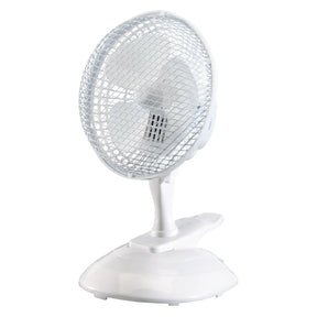 Draper Clip-On Desk Fan, 6"/150mm