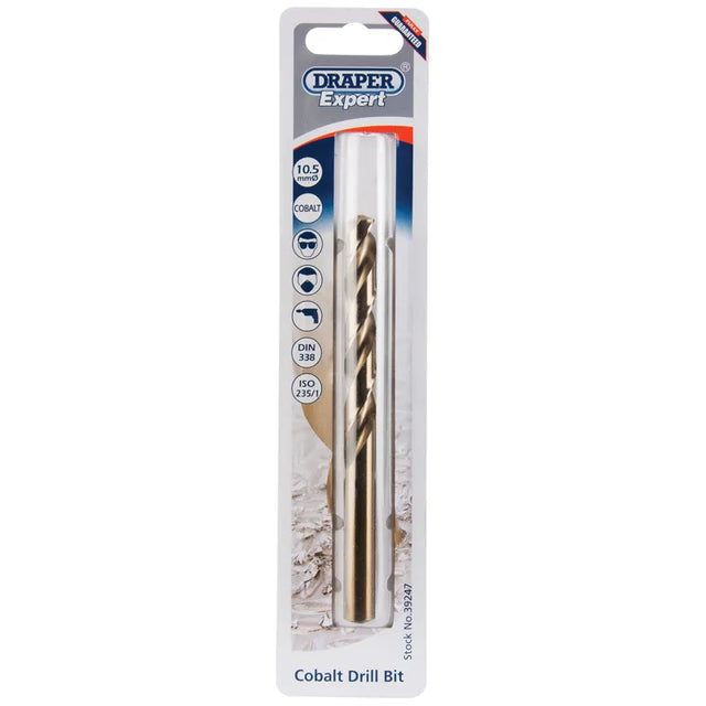 Draper 10.5mm HSS Cobalt Drill Bit 