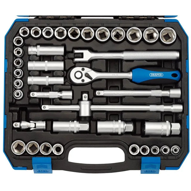 Draper DD39AM Combined MM/AF Socket Set 3/8DR 39piece