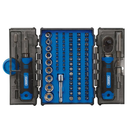 Draper Ratchet and Screwdriver Bit Set (78 Piece)