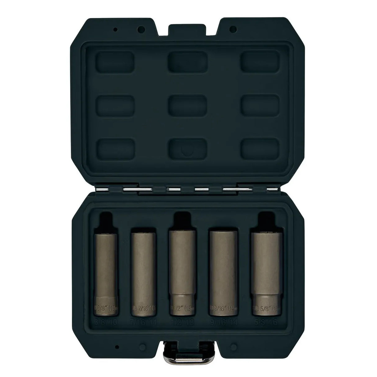 Draper 5pc Wheel Nut Double Socket Set, 3/8" Sq. Dr. - 12423