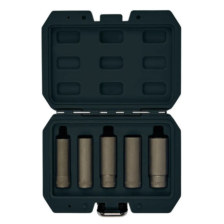Draper 5pc Wheel Nut Double Socket Set, 3/8" Sq. Dr. - 12423