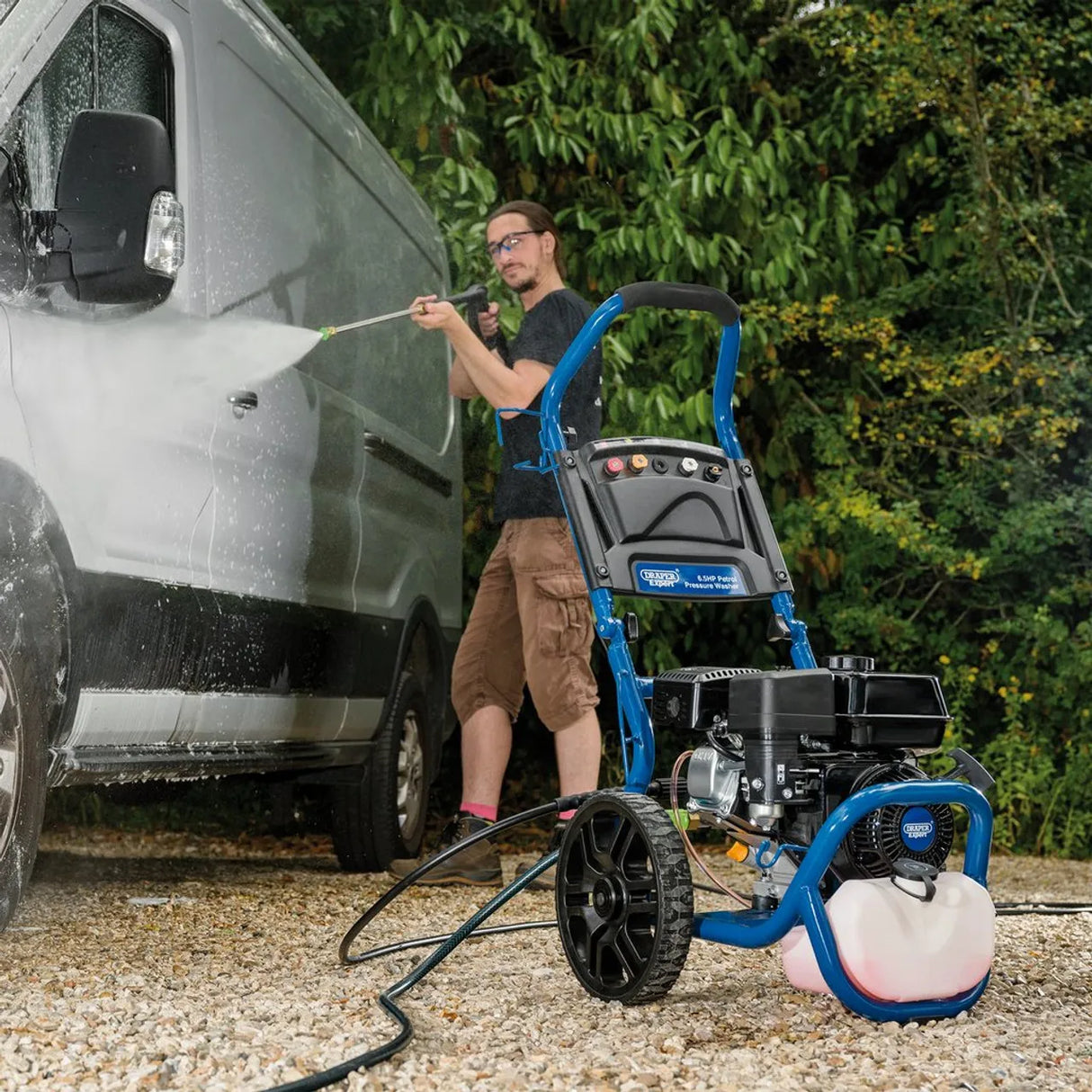 Draper 6.5HP Petrol Pressure Washer