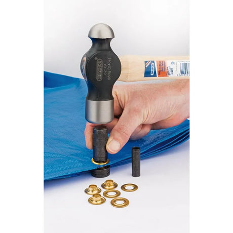 Draper 85665 3/8″ Grommet Kit - Complete Eyelet Repair Set for Tarpaulins & Tents