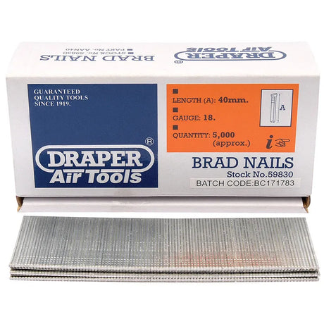 Draper Brad Nails 40mm