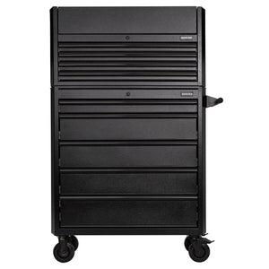 BUNKER 36" Combined Roller Cabinet and Tool Chest with 9 Drawers and Gas Strut Lid (24248)