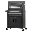 Draper Combined Roller Cabinet and Tool Chest, 6 Drawer, 24" 30680
