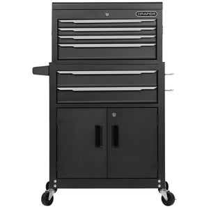 Draper Combined Roller Cabinet and Tool Chest, 6 Drawer, 24" 30680