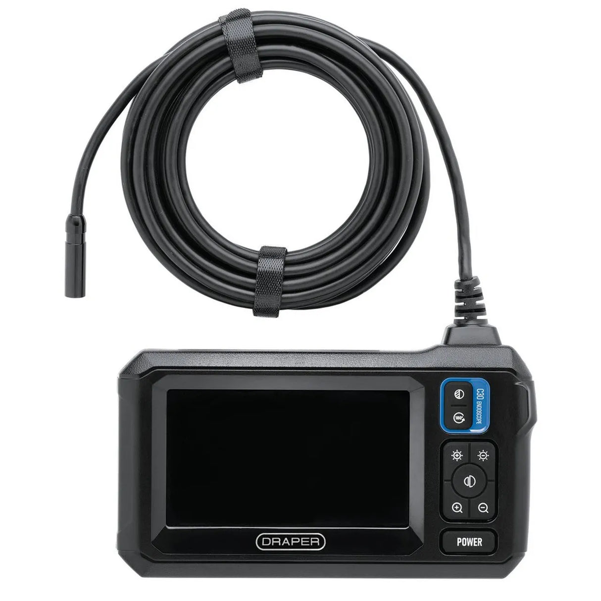 Draper Endoscope Inspection Camera (31758) | IP67, 5m Semi-Rigid Cable