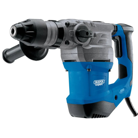 Draper Expert 230V SDS+ Rotary Hammer Drill, 1500W, 5.2kg, 4 Functions, Anti-Vibration Handle 56405