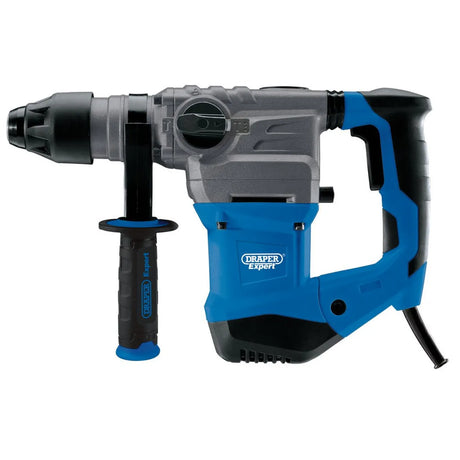 Draper Expert 230V SDS+ Rotary Hammer Drill, 1500W, 5.2kg, 4 Functions, Anti-Vibration Handle 56405