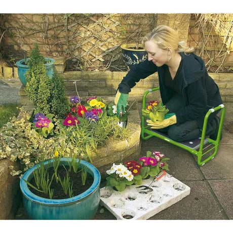 Draper Folding Metal Garden Kneeler and Seat
