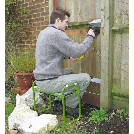 Draper Folding Metal Garden Kneeler and Seat