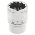 Draper HI-TORQ® 12 Point Socket, 3/8" Sq. Dr., 14mm