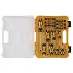 Draper Screwdriver Set with Case, Yellow (14 Piece)