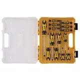 Draper Screwdriver Set with Case, Yellow (14 Piece)