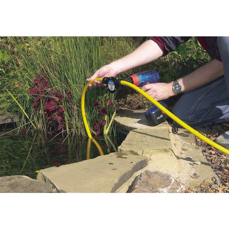 Draper Drill Powered Pump - 1000L/hr Capacity with 2 x 13mm Adaptors