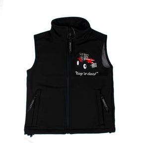 Impact Kids Massey Ferguson Softshell Gilet "Keep Her Classy"