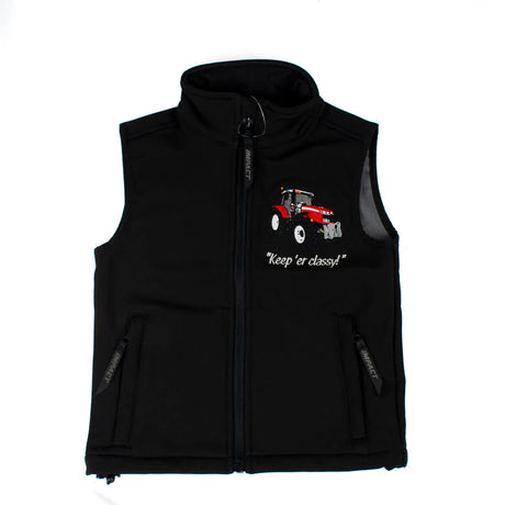 Impact Kids Massey Ferguson Softshell Gilet "Keep Her Classy"
