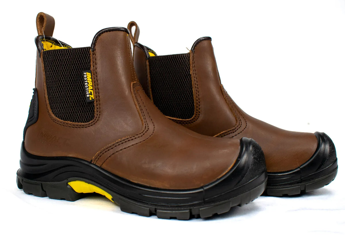 Impact Kids Steel Toe Work Boots