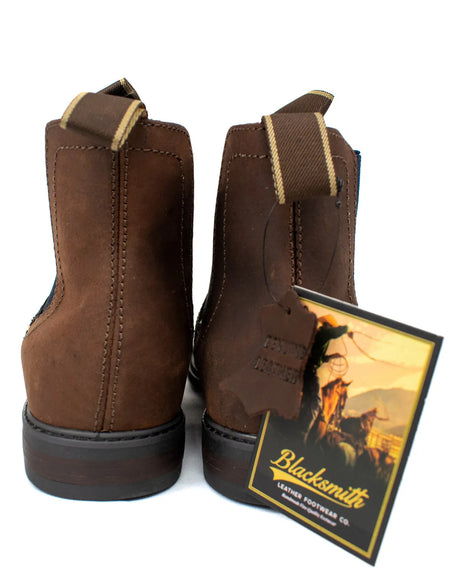 Blacksmith Mens Dealer Boots - Dark Brown