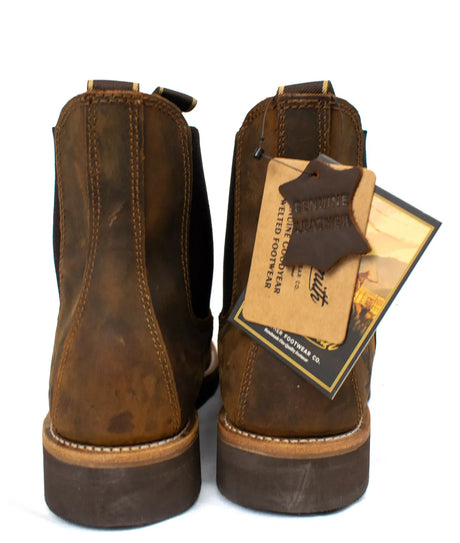 Blacksmith Mens Dealer Boots - Waxed Tan 