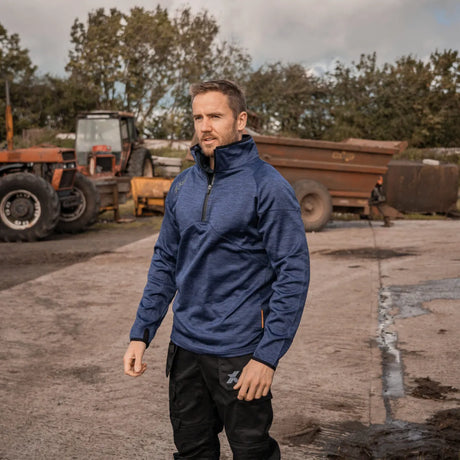 Xpert Pro Half-Zip Tech Fleece Navy/Dark Blue XPP6220