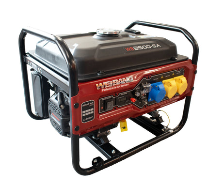Weibang 3500-SA 3.5 Kva 212cc Generator Loncin Engine AVR